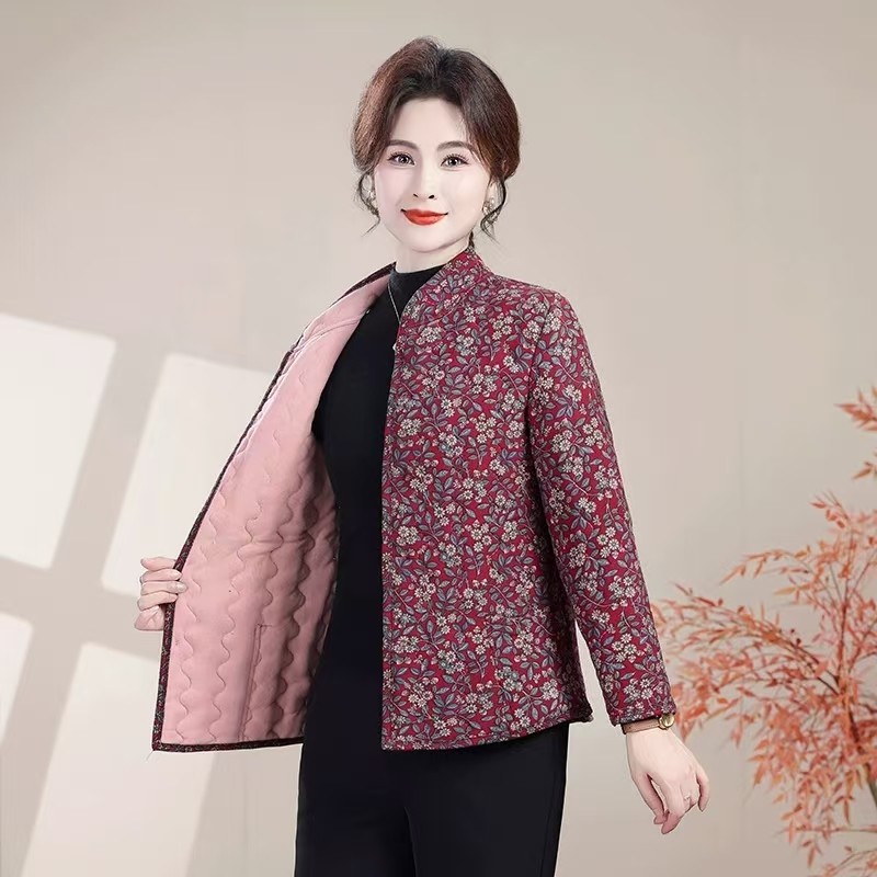 棉袄宽松外穿加绒大码保暖新款