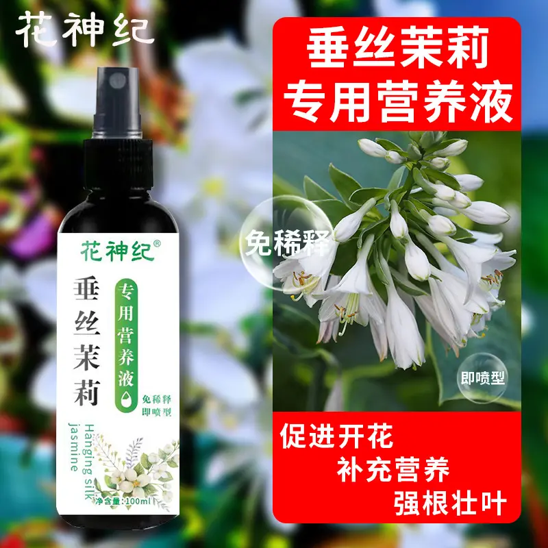 垂丝茉莉专用营养液促开花治黄叶枯萎生长慢专用液体