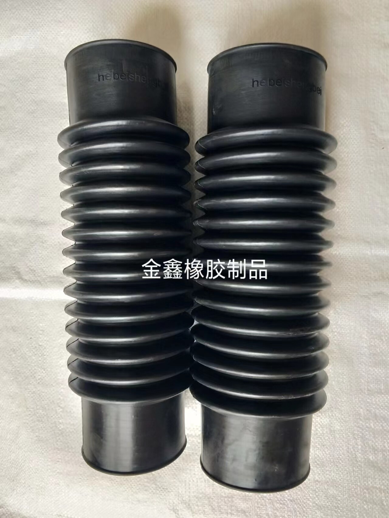橡胶波纹管PVC管道排水软接头下水管桥梁改建排水可弯曲