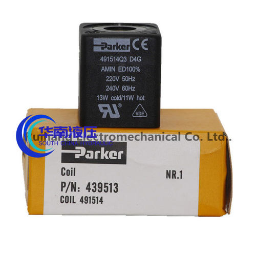 派克电磁阀线圈 491514Q3 D4G 220V 50HZ 240V 60HZ 13W