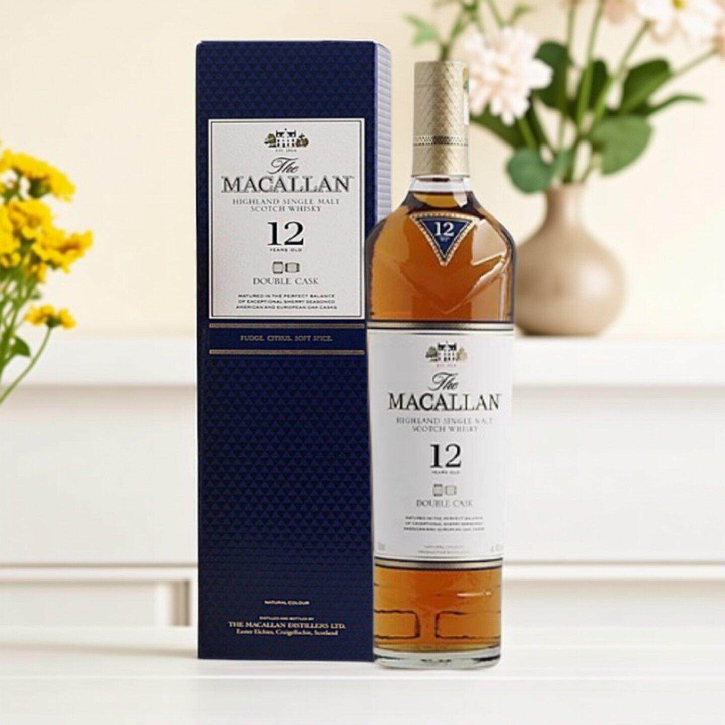 麦卡伦蓝钻12年单一麦芽苏格兰威士忌雪莉桶MACALLAN进口洋酒行货