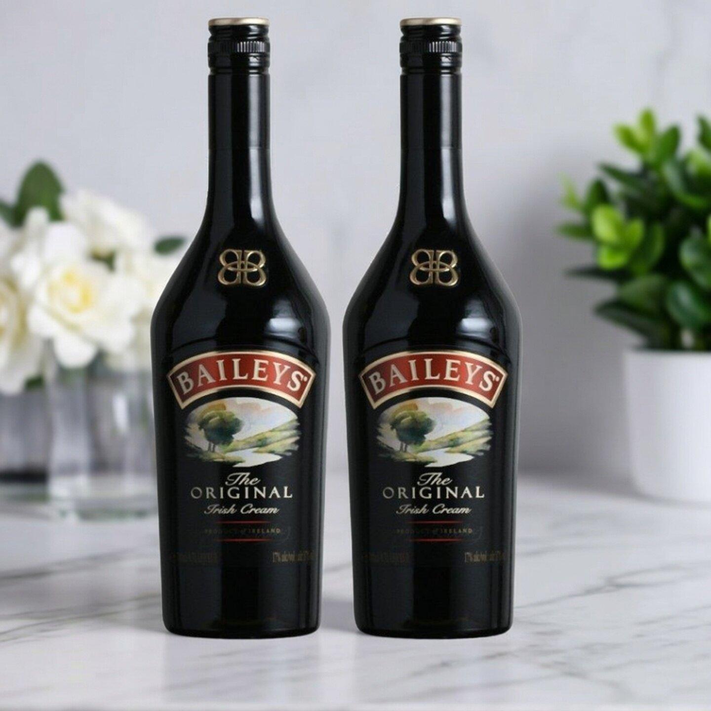 百利甜酒原味力娇酒Baileys700ml组合瓶装爱尔兰洋酒鸡尾酒配制酒