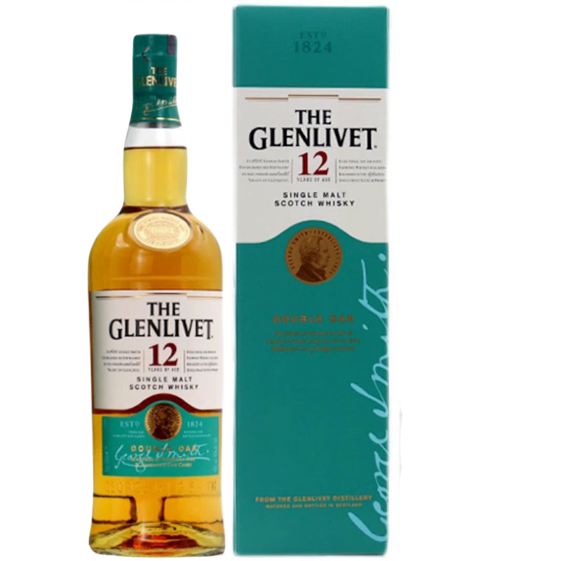 格兰威特单一麦芽苏格兰威士忌12年陈酿鸡尾酒基酒700ml进口洋酒