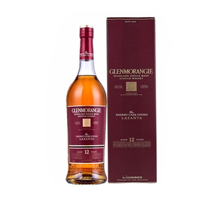 格兰杰雪莉桶12年单一麦芽苏格兰威士忌Glenmorangie英国进口洋酒