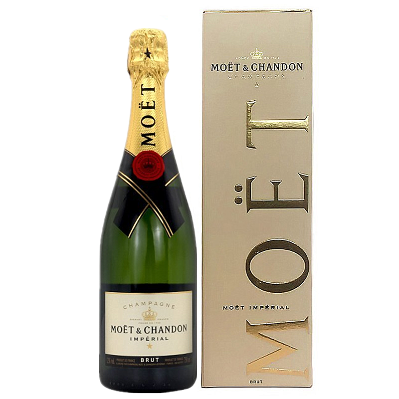 酩悦香槟酒干型起泡酒葡萄酒Moet Chandon750ml法国原装进口行货 酒类 起泡及香槟葡萄酒 原图主图