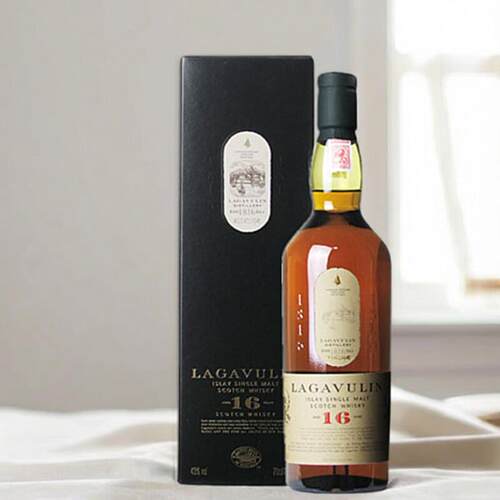 乐加维林16年单一麦芽苏格兰威士忌LAGAVULIN700ml艾莱岛英国洋酒