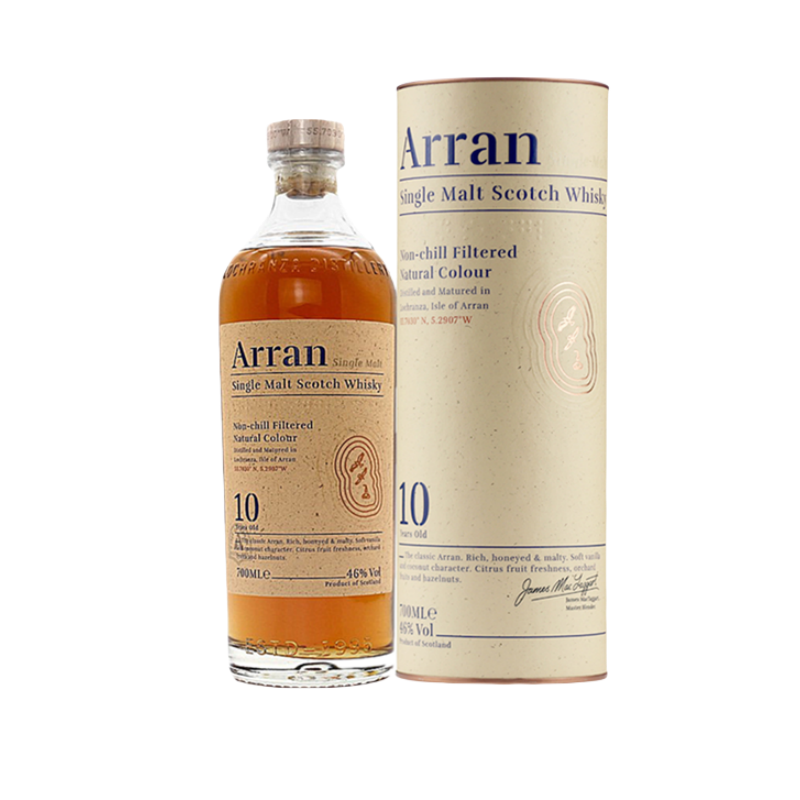 Arran艾伦10年单一麦芽威士忌