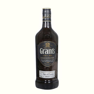 格兰苏三桶陈酿清雅泥煤调配威士忌  Grant's 可乐桶英国进口洋酒