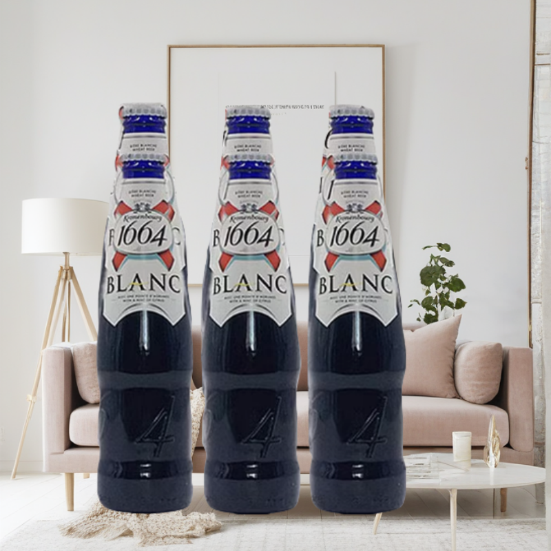 克伦堡凯旋1664浓度果味白啤酒Kronenbourg330ml*6瓶国产法国精酿