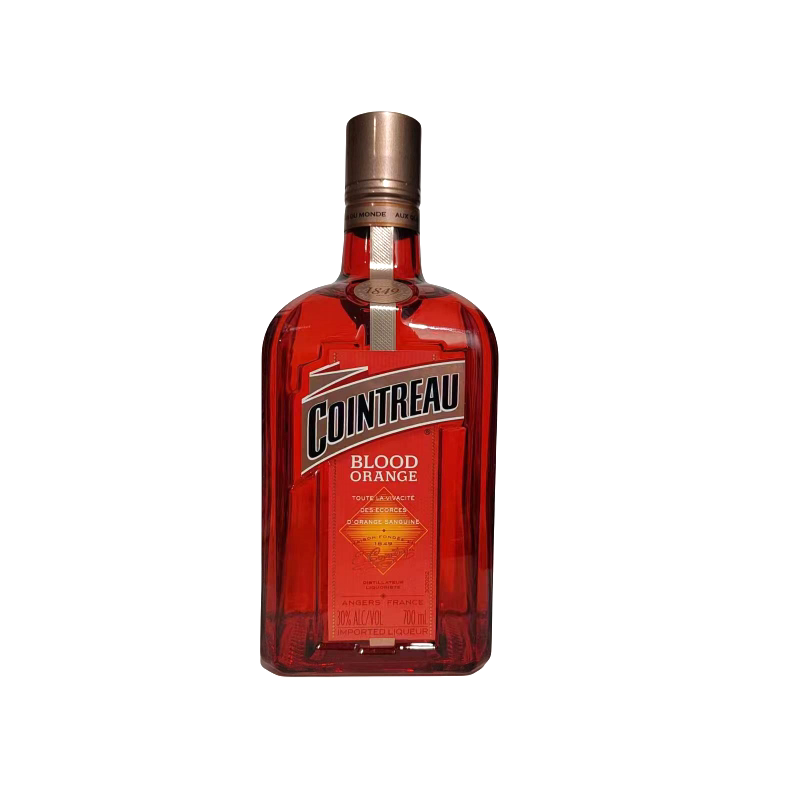 君度血橙风味配制酒力娇酒cointreau700ml基酒鸡尾酒烘焙进口洋酒