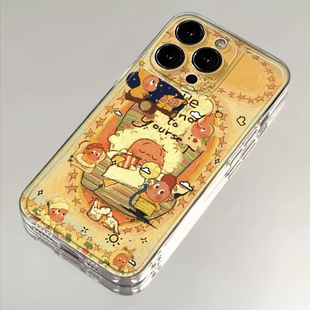 泡泡玛特星星人适用苹果16promax手机壳14可爱iPhone15新款 12周边xr软华为p70荣耀vivo小米红米OPPO 13透明11