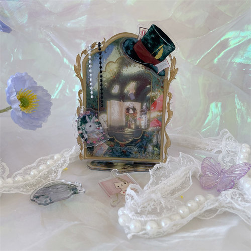 新款动漫亚克力插卡立牌