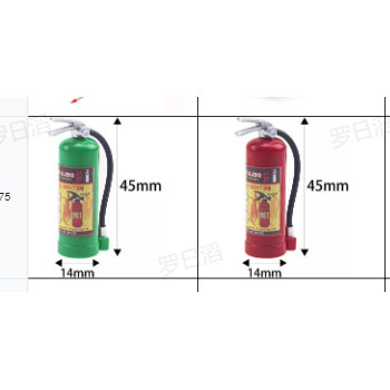 1/8RC攀爬车仿真心情件1/7灭火器1个mk07 H8H trx4 km雷神 易控