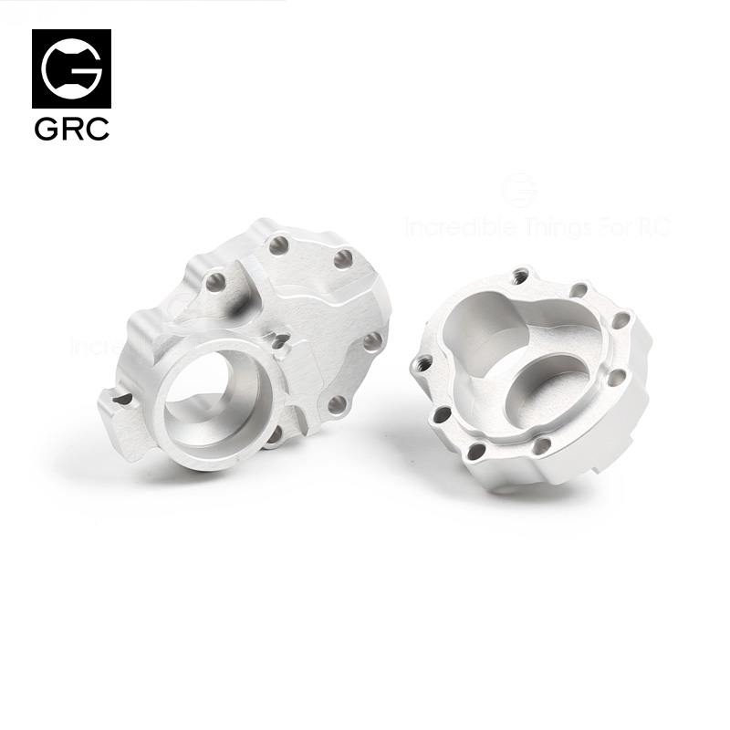 GRC TRX4后桥门边齿轮箱底座 82056  后杯盖 金属7075铝合金升级