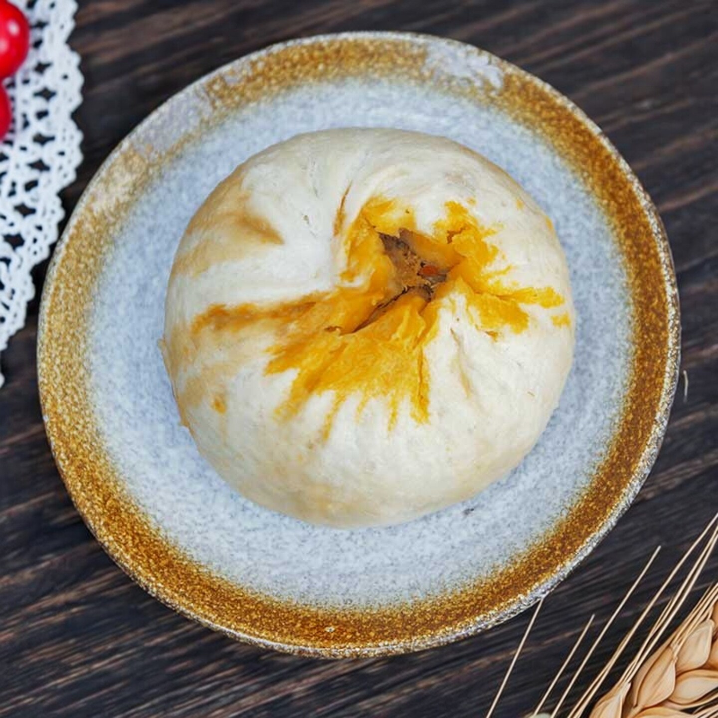 南通特产海安如皋薄皮鲜肉礼盒老酵蟹黄包十二只手工早点顺丰包邮