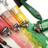 PEBEO贝碧欧油画颜料美术生专用XL初学者套装 油彩80ml单支200ml