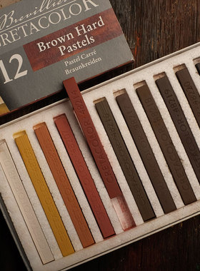 奥地利卡塔Cretacolor进口色粉笔12色24色套笔粉彩棒Pastels彩碳