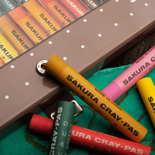 樱花油画棒绘画套装36/48/50色