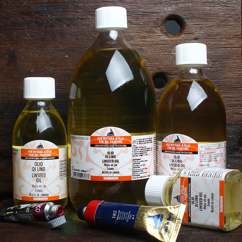 意大利进口专业油画调色油上光油