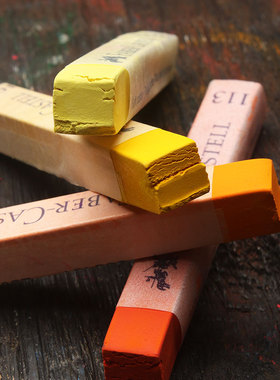 德国进口辉柏嘉色粉笔soft pastels软式粉彩棒套装BJD娃娃上妆