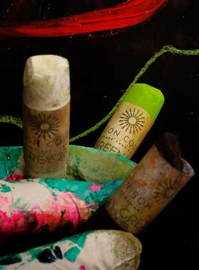 进口UNISON尤尼逊色粉套装Soft Pastel手工专业粉彩笔干性软质