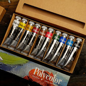 意大利进口MAIMERI莓莉丙烯颜料套装 PolyColor环保DIY手绘防水