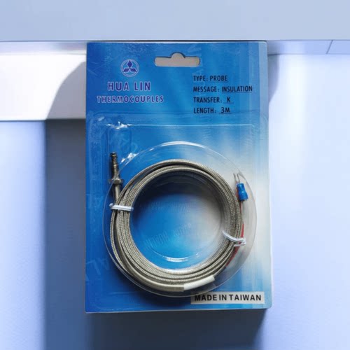 K型HUALIN非接地绝缘M6牙感温线