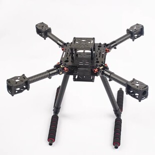 LX450 碳纤维折叠四轴飞行器机架航拍X4X8多旋翼开源f450无人机