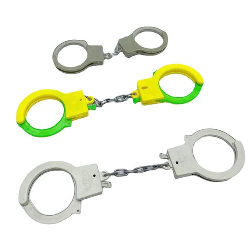 儿童塑料手铐玩具套装｜小警察