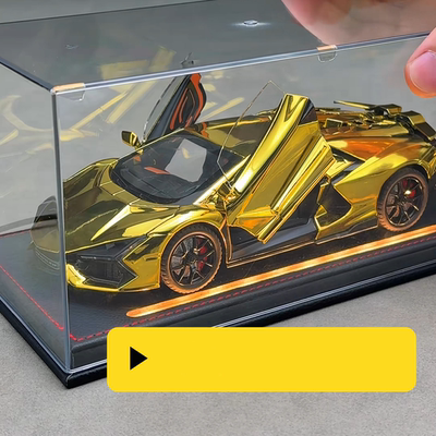 大牛跑车模型仿真合金车模儿童玩具车男孩收藏摆件礼物