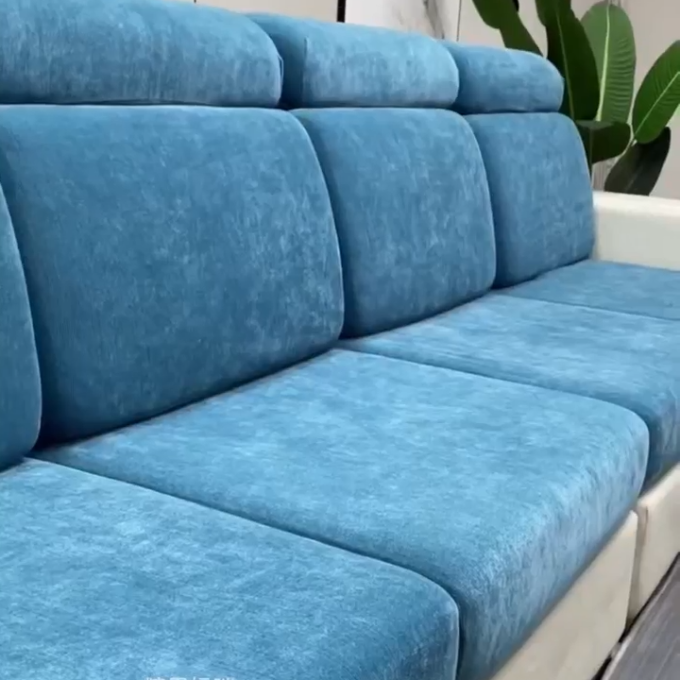 沙发套罩垫雪尼尔四季通用全包万能靠背头枕套简约风弹力坐垫套