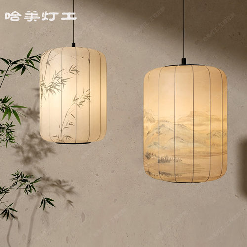 宋代美学布艺吊灯氛围感超好