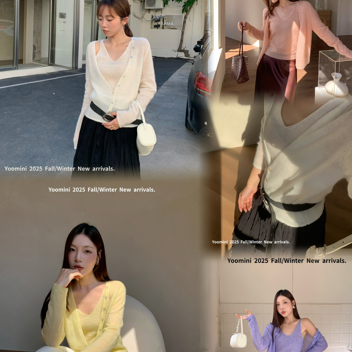 OMINI-套松弛感套装2025秋上新套装（含23马海毛）YS1-Y17208-DLY