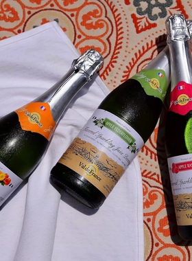 法国沃迪安 无醇起泡果汁&2度贝桐苹果酒