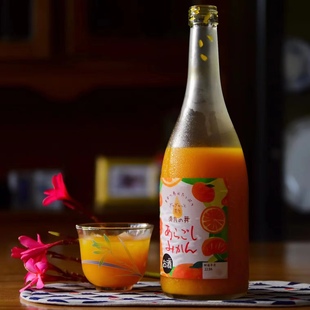 满月之舞  桃子酒&柑桔酒7度  720ml/瓶