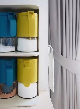 加拿大ZUUTii调料罐厨房家用调味罐调料调味收纳盒组合套装300ml