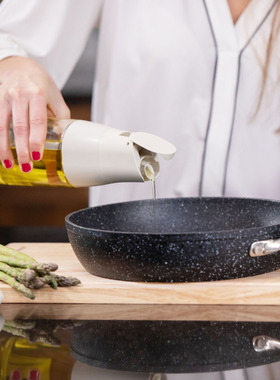 加拿大ZUUTii油壶家用厨房玻璃油瓶自动开盖精准控油 500ml