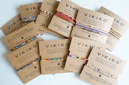 VIKIKO天然珍珠混珠手链项链