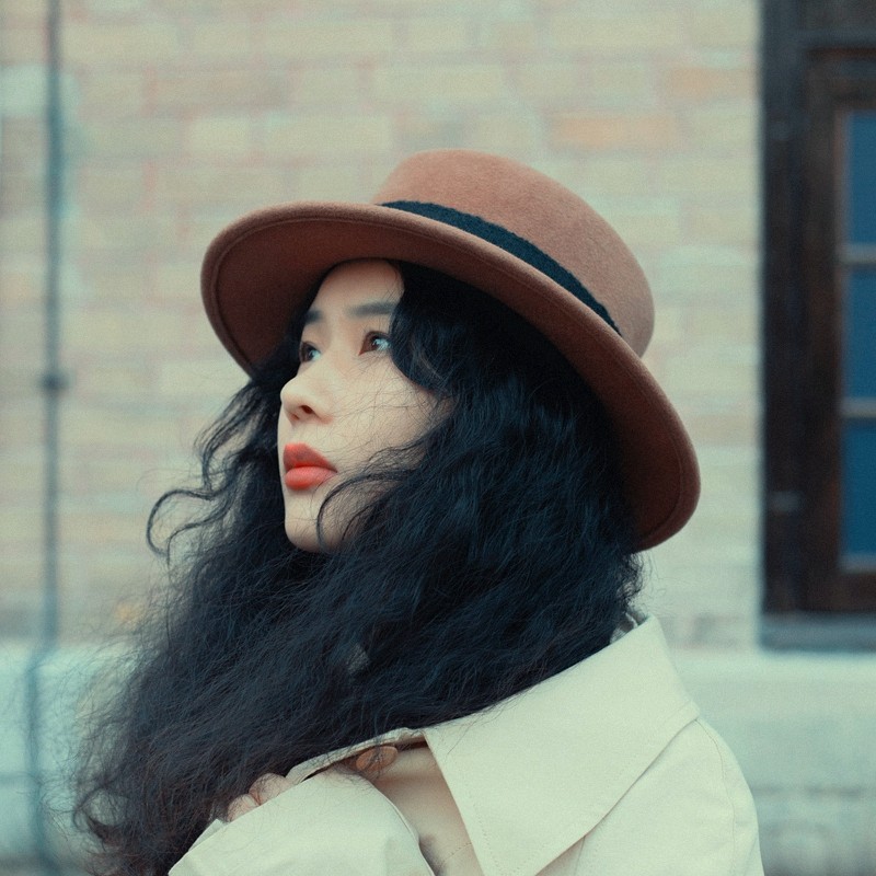 ming 寂寞圣诞第二季 l 捷克兔毛限量lover法式百搭休闲平顶毡帽