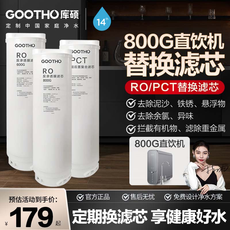 GOOTHOPCT复合滤芯RO反渗透膜图片