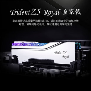 芝奇DDR5皇家戟系列灯条6400 7200 7600台式机内存条32g/64g套装