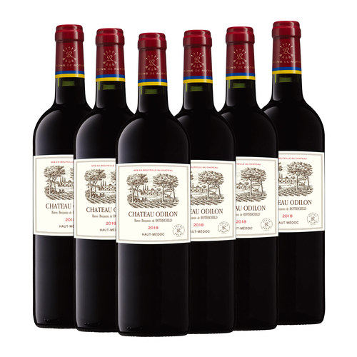 拉菲罗斯柴尔德遨迪诺酒庄红葡萄酒 岩石古堡 chateau odilon