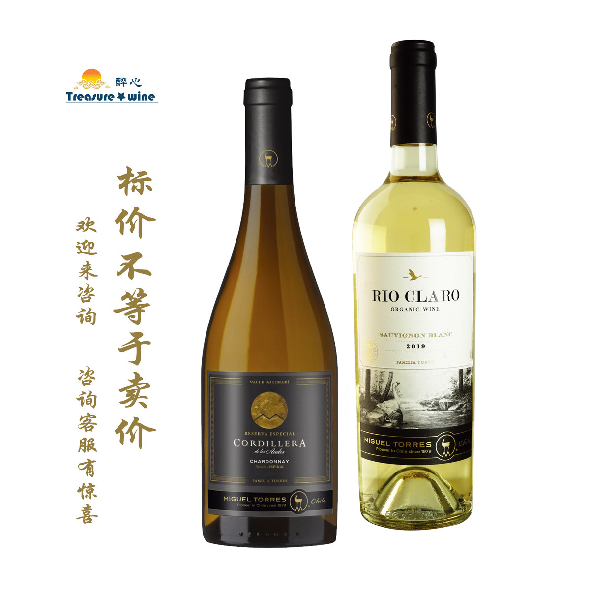 米高 高迪丽娜霞多丽 Cordillera/澄流长相思白 Rio Claro
