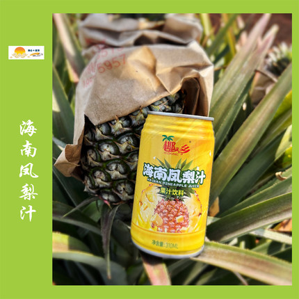 海南凤梨汁当季新鲜制作/运输中包装会有破损/瓶子会变形介意勿拍