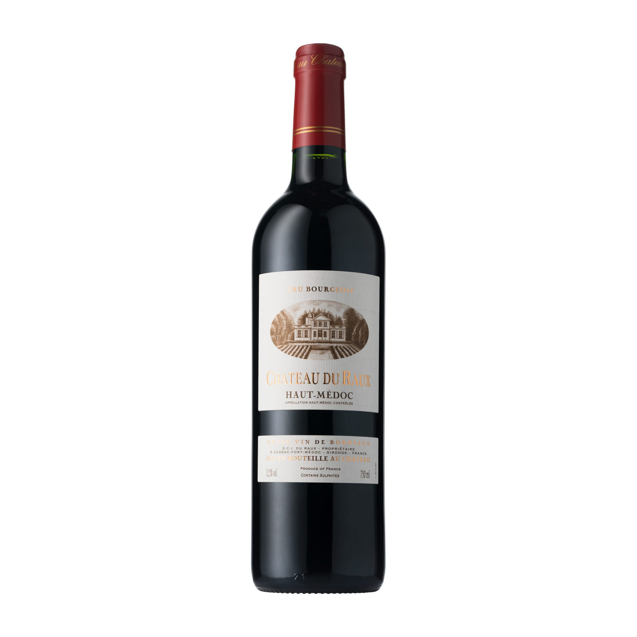 中级庄豪斯 杜豪酒庄红葡萄酒 2013年 chateau du raux 【多瓶】