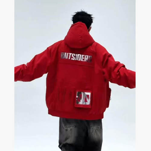 663-665素3 工装字母潮牌买手店男女冬季重工羽绒服外套 YR6688