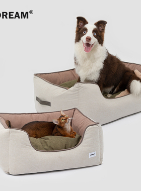HiDREAM冬季猫窝狗窝猫垫子四季用软垫双面材质猫咪床垫宠物窝