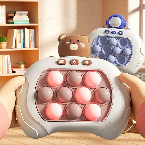 儿童速推按按乐打地鼠益智玩具