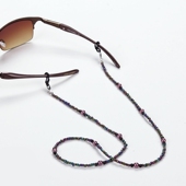 潮父母礼物旅行配饰 太阳眼镜链子挂脖绳素雅时尚 SZL GLASSES时尚
