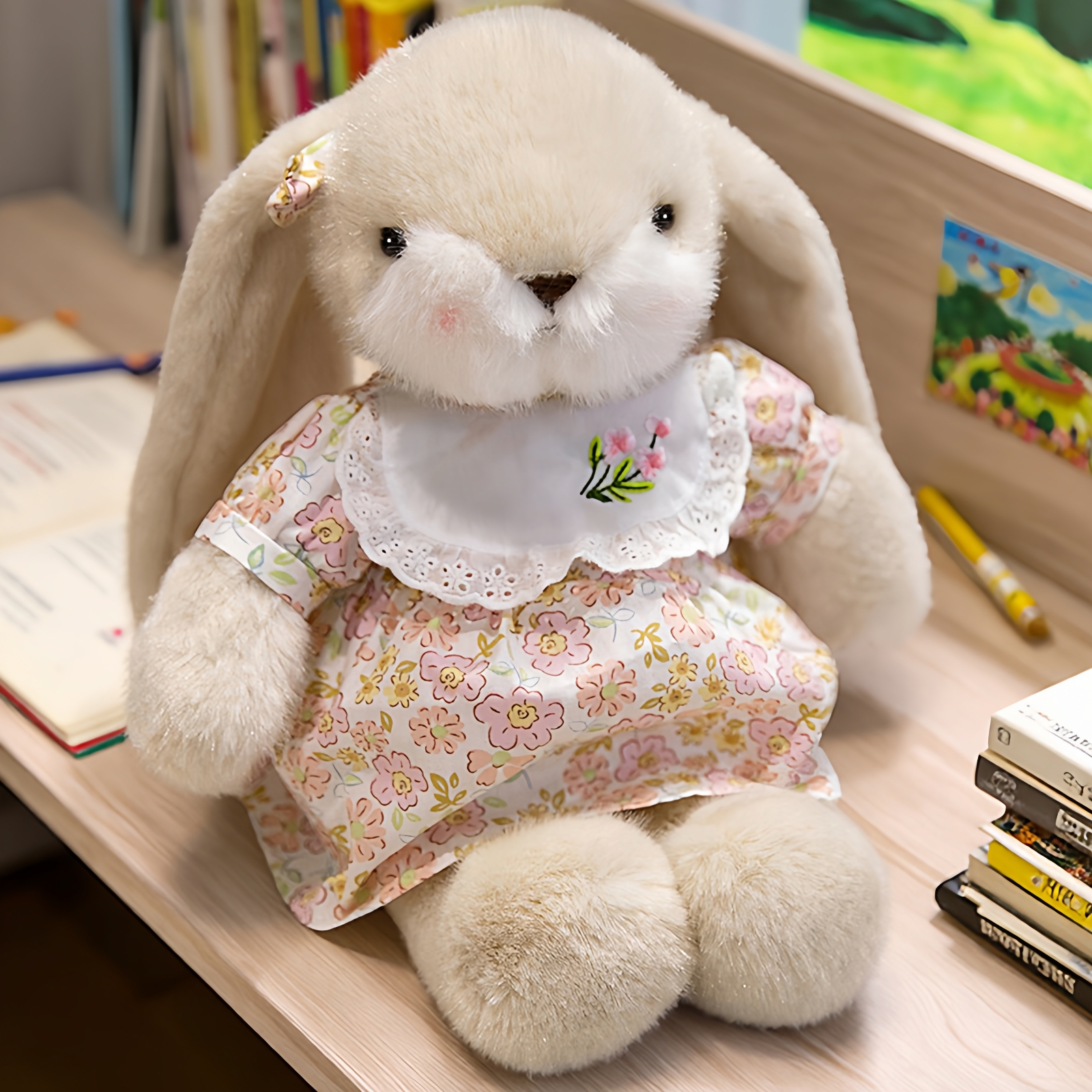 可爱大耳兔子毛绒玩具